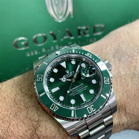 Rolex submariner verde 